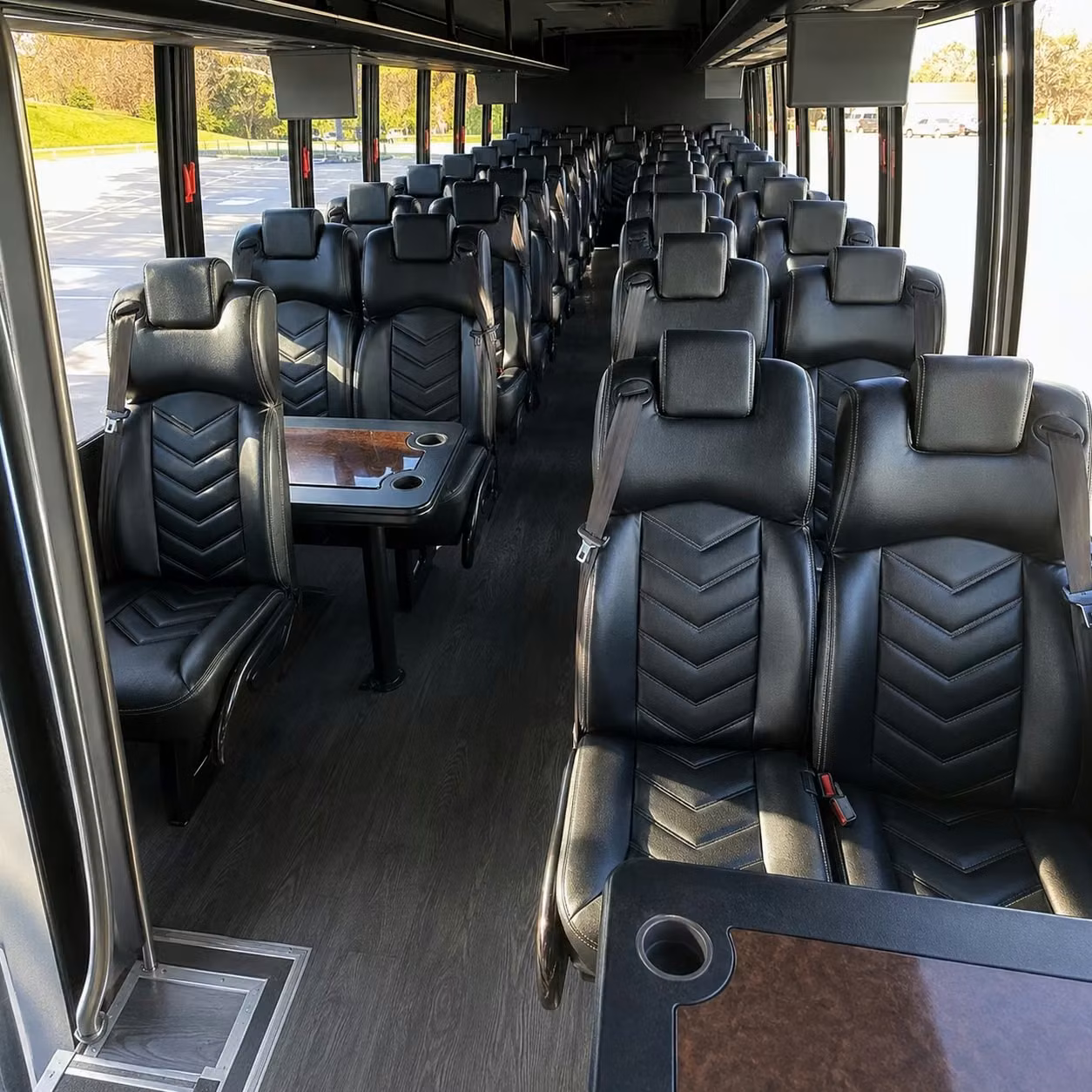 30 passenger minibus inside