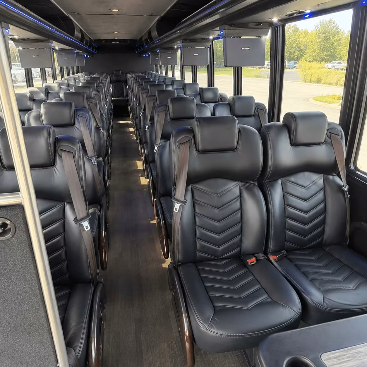 30 passenger minibus interior