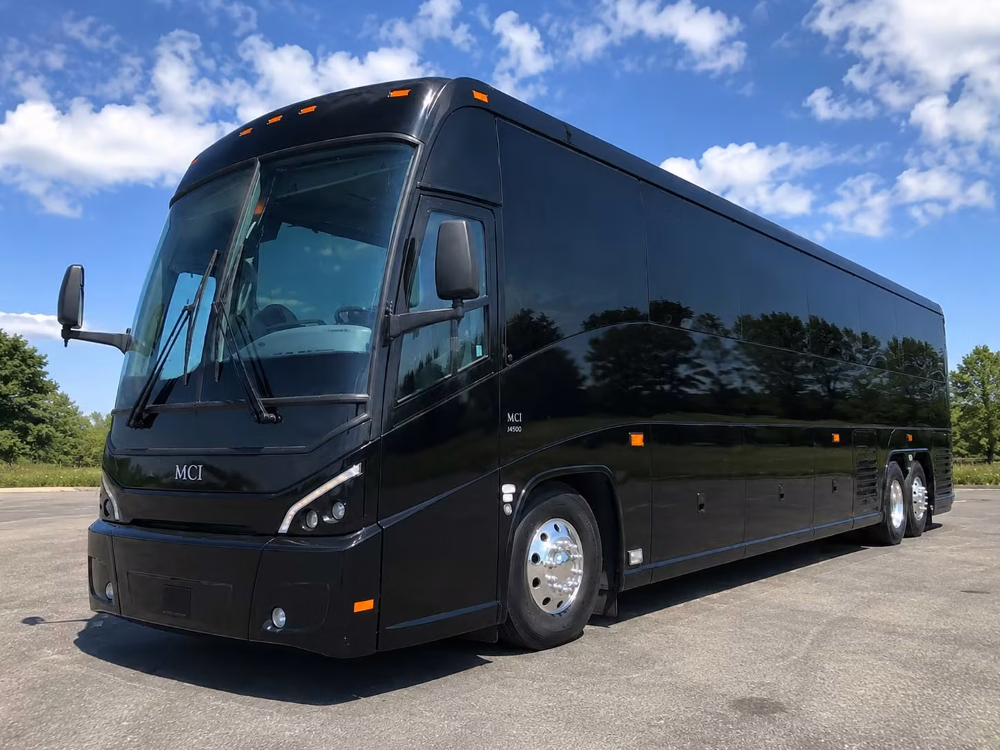56 passenger charter bus