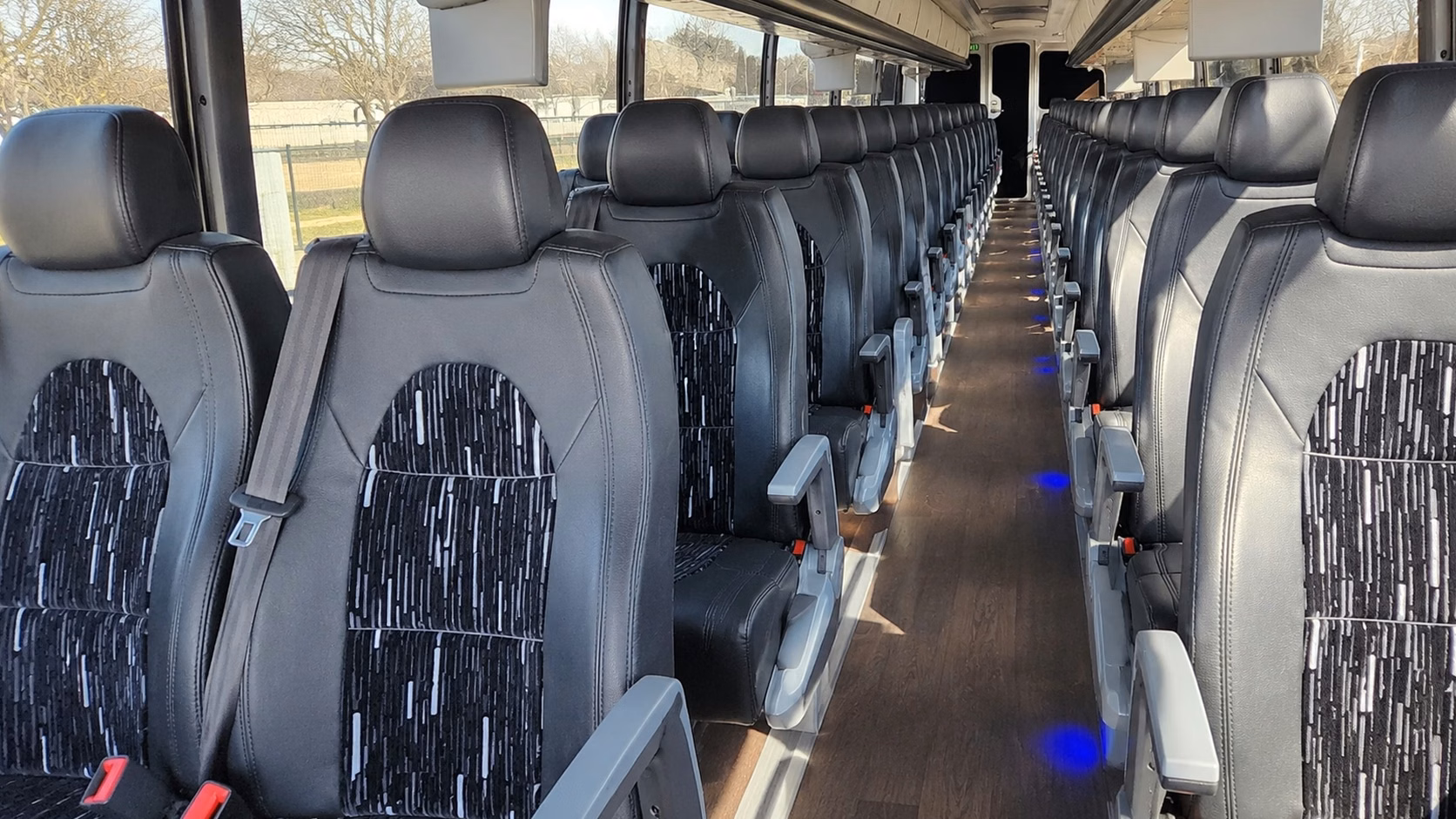 how bus type changes charter bus rental prices in charleston south carolina