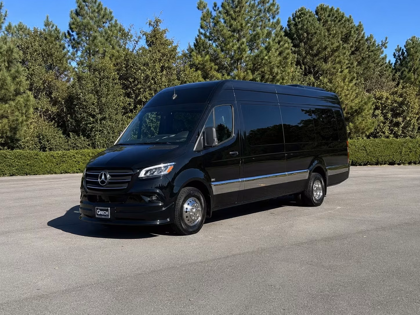 sprinter van with driver